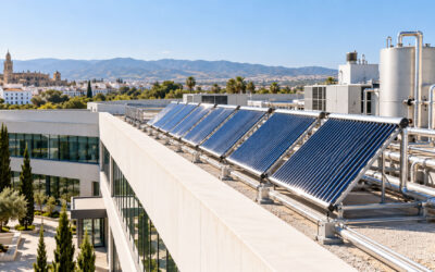 Energía solar térmica en edificios y empresas: aplicaciones, funcionamiento y claves del proyecto